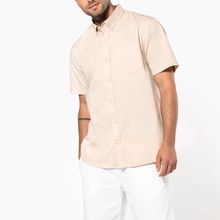 Camisa de algodón manga corta hombre Angora Xs