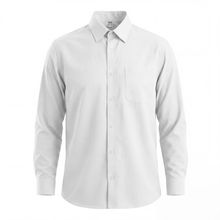 Camisa de hombre manga larga Blanco S