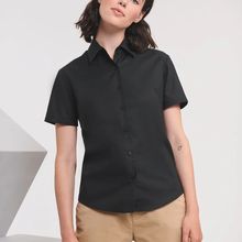 Camisa de manga corta de mujer Black Xs