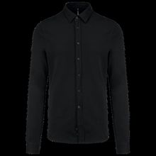 Camisa Manga Larga Algodón Black S