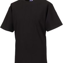 Camiseta algodón peinado tubular Black S