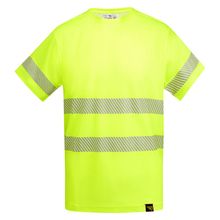 Camiseta Alta Visibilidad Manga Corta Amarillo Fluor S