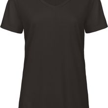 Camiseta chica cuello de pico Black Xs