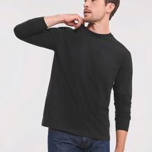 Camiseta clásica algodón Black S