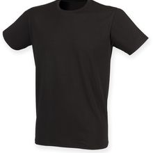 Camiseta cuello redondo hombre Black Xxl