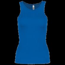 Camiseta de deporte tirantes para chica Aqua Blue Xs