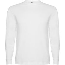 Camiseta manga larga niño Blanco 3/4