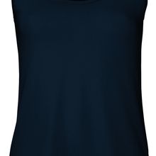 Camiseta sin mangas entallada Deep Navy XS