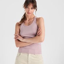 Camiseta Sin Mangas Entallada Espalda Nadadora