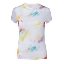Camiseta Mujer Poliester Cuello Redondo Estampada S