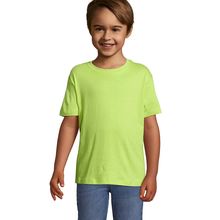 Camiseta Niño 150g Manga Corta Apple Green 10 Años