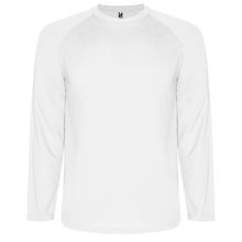 Camiseta técnica manga larga ranglán Blanco S