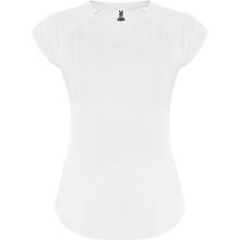 Camiseta Técnica Mujer Entallada Blanco S