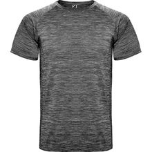 Camiseta técnica de poliéster manga corta Negro Vigore S