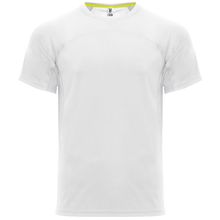 Camiseta Técnica Unisex Manga Ranglán Blanco Xs