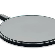 Cargador 10W Aluminio y Cristal Negro