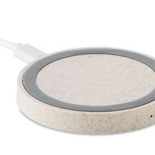 Cargador 5W con Paja de Trigo Beig