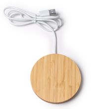 Cargador inalámbrico 10W con base ecológica Crudo