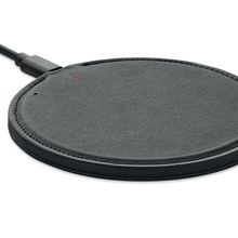 Cargador Qi 15W Reciclado Negro