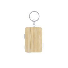 Cargador USB en Llavero de Bambú Bla