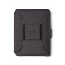 Carpeta con cargador inalámbrico Negro