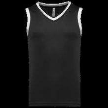 Camiseta de baloncesto para niños Black / White 4/6 Ans