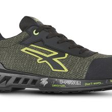 Calzado de seguridad unisex Black / Green 36 Eu