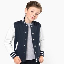 Cazadora Béisbol infantil Navy / White 6/8 Ans