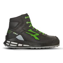 Calzado de seguridad Black / Green 36 Eu