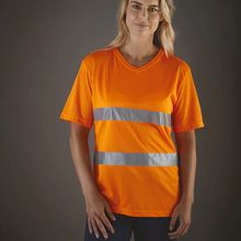 Camiseta Reflectante Alta Visibilidad Hi Vis Orange S