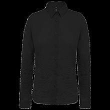 Camisa mujer 100% algodón Black Xs