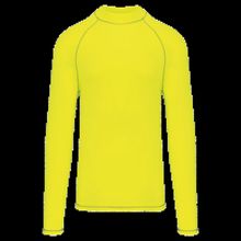 Camiseta surf manga larga hombre Fluorescent Yellow Xs