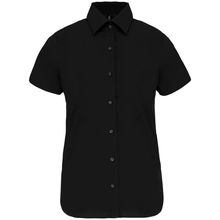 Camisa cómoda manga corta mujer Black Xs