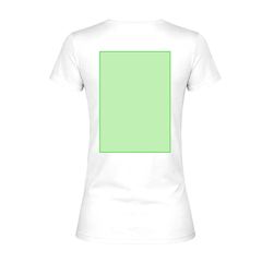 Camiseta Mujer Blanca 150g/m2 | Area 7 | 220 x 300