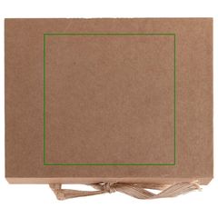 Caja Regalo Plegable de Cartón con Lazo | Superior | 140 x 140