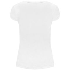 Camiseta mujer entallada manga corta | TRASERA | 330 x 400