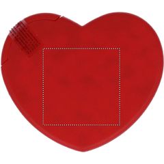 Caja corazón de caramelos menta | Frontal | 35 x 35