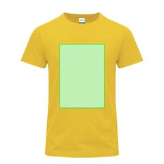 Camiseta unisex de algodón cuello redondo | Area 3 | 280 x 400
