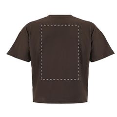 Camiseta oversize de algodón reciclado | Trasero | 280 x 400