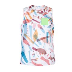 Camiseta técnica sin mangas estampada | Area 1 | 80 x 80