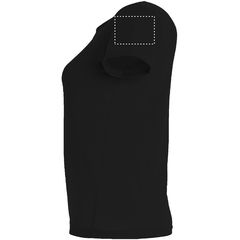 Camiseta Mujer 150g Algodón | Brazo Izquierdo | 100 x 70