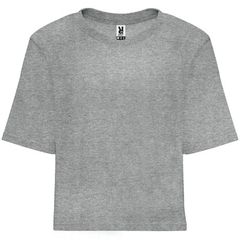 Camiseta de Talle Corto para Mujer | PECHO_IZQUIERDO | 100 x 350