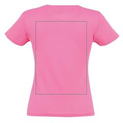 Camiseta Mujer 150g Algodón | Trasero | 280 x 400