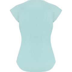 Camiseta Técnica Mujer Ajustada Bajo en V | TRASERA | 320 x 410