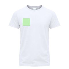Camiseta blanca de algodón | Area 2 | 80 x 80