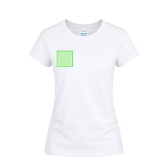 Camiseta Tubular Algodón de Mujer | Area 2 | 80 x 80