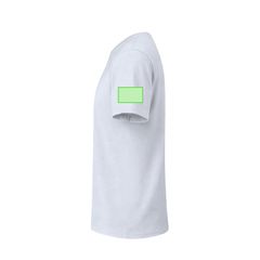 Camiseta Blanca Algodón Sin Costuras Laterales | Area 4 | 80 x 50