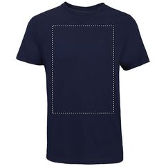 Camiseta unisex de algodón peinado | Frontal | 280 x 400