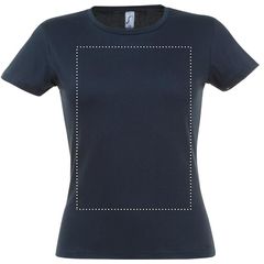 Camiseta Mujer 150g Algodón | Frontal | 280 x 400