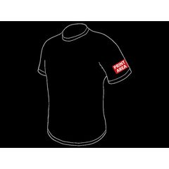 Camiseta técnica de poliéster para hombre | Manga derecha en color | 80 x 50
